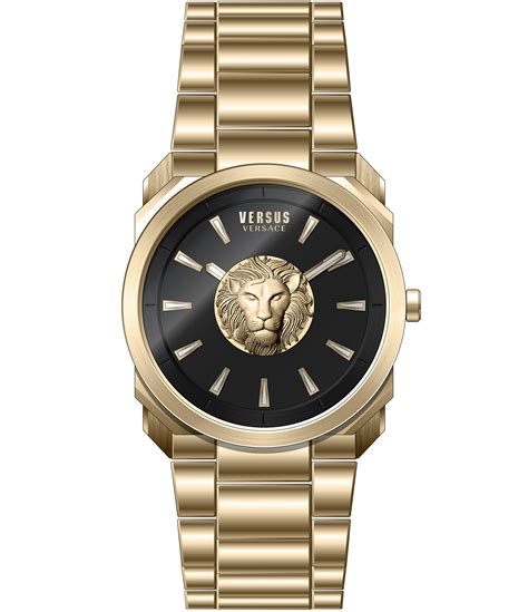 versus versace stainless steel bracelet watch|is versus versace real.